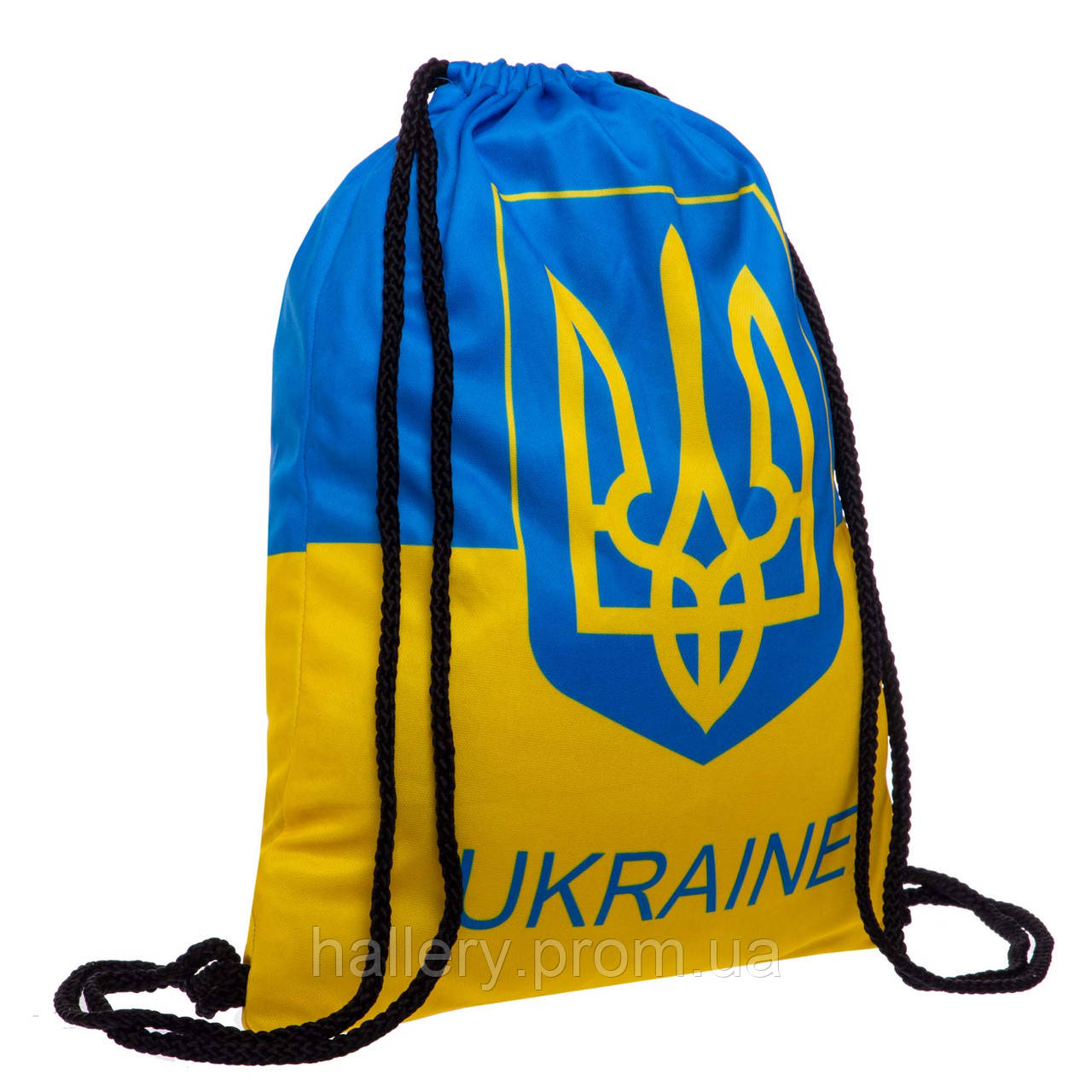 Рюкзак-мешок Zelart UKRAINE GA-4433-UKR желтый-голубой hr - фото 1 - id-p2181023328