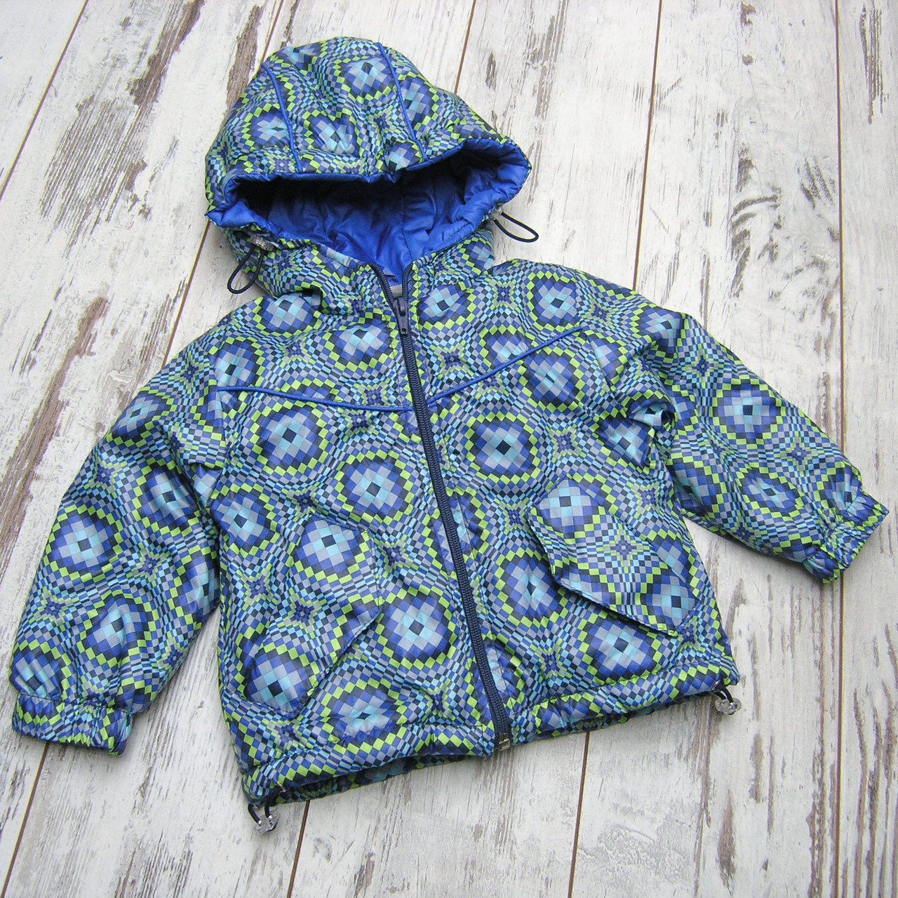 80-86 1-1,5 роки весняна осіння демісезонна куртка для хлопчика на флісі на осінь весну 2891