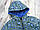 80-86 1-1,5 роки весняна осіння демісезонна куртка для хлопчика на флісі на осінь весну 2891, фото 4