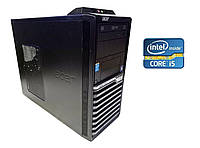 ПК Acer Veriton M4620G Tower / Intel Core i5-3470 (4 ядра по 3.2 - 3.6 GHz) / 8 GB DDR3 / 500 GB HDD / Intel