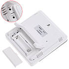 Гігрометр HTC-1 з функ. термометр/вологомір/годинник/будильник/каленчик, фото 5