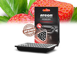 Освіжувач мильниця Полуниця 70gr "Areon" - Арома Box сухий (конц.1: 30лист.)