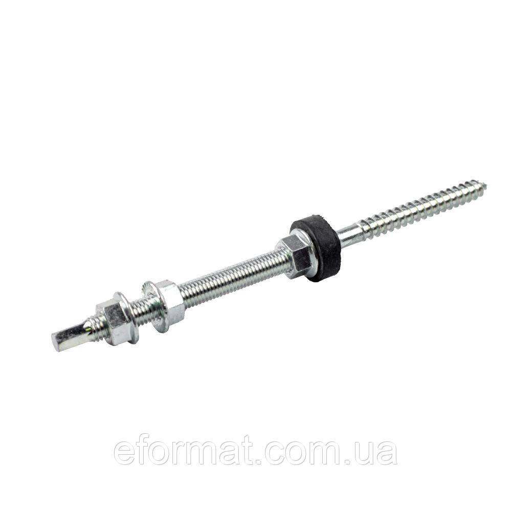 Гвинт-шуруп М10х200 в зборі, нержавіюча сталь