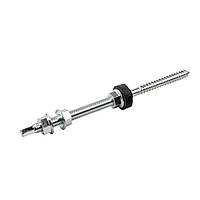 Гвинт-шуруп М10х200 в зборі, нержавіюча сталь