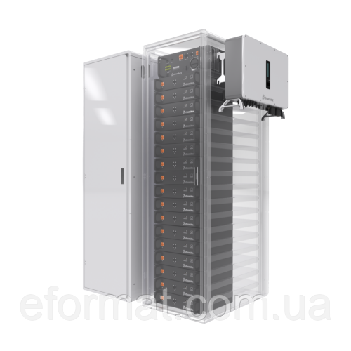 Сонячна гібридна комерційна станція Stromherz S-50K-3Р-40А-ESS-UA 65,28 кВт (Максимальний комплект АКБ)