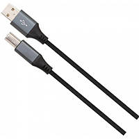 Кабель для принтера Cablexpert USB to USB AM/BM 3м преміум Black (CCBP-USB2-AMBM-10) (Код товару:35659)