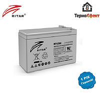 Аккумуляторная батарея AGM RITAR RT1290, Gray Case, 12V 9.0Ah ( 151 х 65 х 94 (100) ) Q10