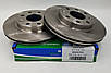 Диски гальмівні передні Авео, Ланос, Сенс 1.3 (комплект 2-шт) Shin Kum Корея, фото 3