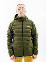 Мужской Пуховик Puma PackLITE Down Jacket Хаки S (7d84935531 S)