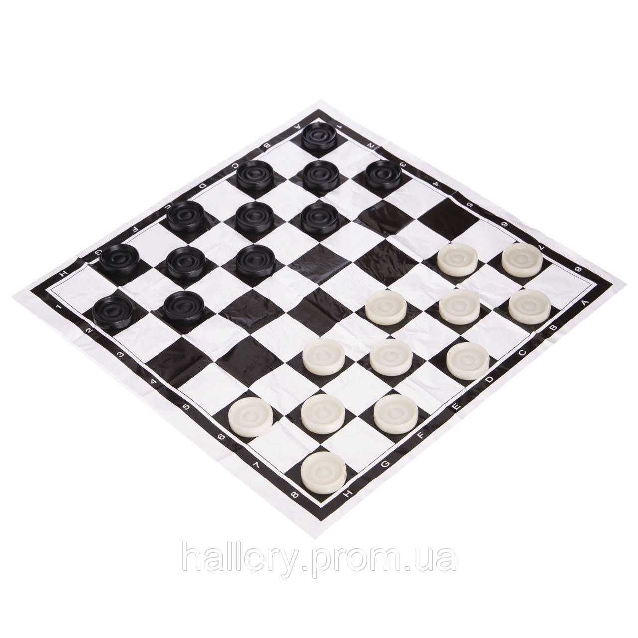 Запасные фигурки для шашек с полотном Zelart IG-3103-SHASHKI 2,8см hr - фото 1 - id-p2181033185