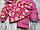 Дитячий комбінезон р 80 9-12 міс весняний осінній роздільний термо дівчинці демісезонний весна осінь 906 Б, фото 4