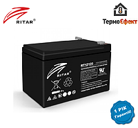 Аккумуляторная батарея AGM RITAR RT12120B, Black Case, 12V 12.0Ah (151х98х 95 (101) ) Q4