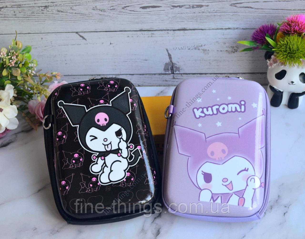 Kuromi сумочка, сумка з Куромі, сумочка Kuromi Hello Kitty, дитячі сумочки Куромі через плече