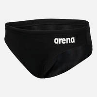 Плавки-сліпи для хлопців Arena TEAM SWIM BRIEFS SOLID чорний, білий Діт 140см 004774-550 140