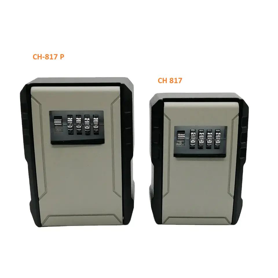 Наружный сейф с кодовым замком Optimus CH-817 P (высота 135 мм) Серый - htpk - фото 6 - id-p2181058041