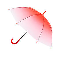 Дитяча парасолька RST RST079 Red градієнтна кольорова матова напівавтоматична