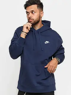 AllOriginal com ua Бомбер чоловічий Nike M Nsw Club Hoodie Po Bb (BV2654-410) РОЗМІРИ ЗАПИТУЙТЕ