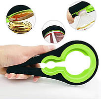 Багатофункціональна відкривачка євро ключ знімач для відкривання та закривання гвинтових кришок твіст та пляшок