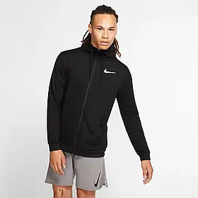 AllOriginal com ua Бомбер чоловічий Nike M Dry Hoodie Fz Fleece (CJ4317-010) РОЗМІРИ ЗАПИТУЙТЕ