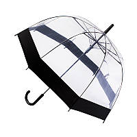 Зонт трость RST RST3466A Black подростковый прозрачный 14шт