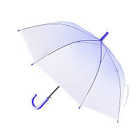 Зонт трость RST RST079 Purple детский прозрачный градиент 9шт