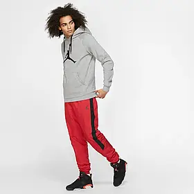 AllOriginal com ua Бомбер чоловічий Jordan M J Jumpman Logo Flc Po (AV3145-091) РОЗМІРИ ЗАПИТУЙТЕ