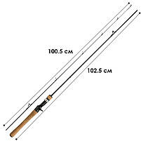 Спінінг YMERBOR HP180UL-2 1,8 м 1-7г 2-8lb Мультиплікаторна вудлище для риболовлі шт., фото 6