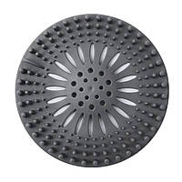 Фільтр для душового зливу силіконовий уловлювач волосся для ванної кімнати  Сірий