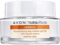 Освітлюючий денний крем для обличчя Avon Nutra Effects для нормальної шкіри 50 мл (5059018070791)