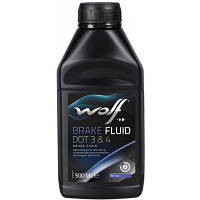 Гальмівна рідина Wolf BRAKE FLUID DOT 34 500 мл (8307706)