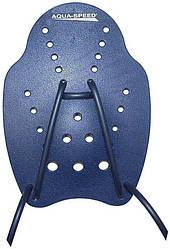 Лопатки для плавання Aqua Speed HAND PADDLE 153 (151-10) 17 x 12.5 см Синій (5908217635709)