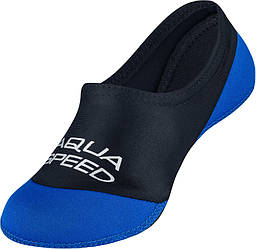 Шкарпетки для басейну Aqua Speed NEO SOCKS 7379 (177-11) 32-33 Чорно-синій (5908217673855)