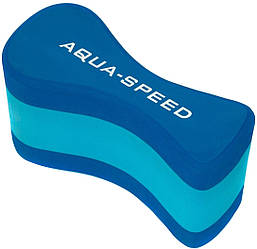 Колобашка для плавання Aqua Speed 3 layers Pullbuoy 22.8 x 10.1 x 12.3 см 5641 (161) Синя з синім (5908217656414)