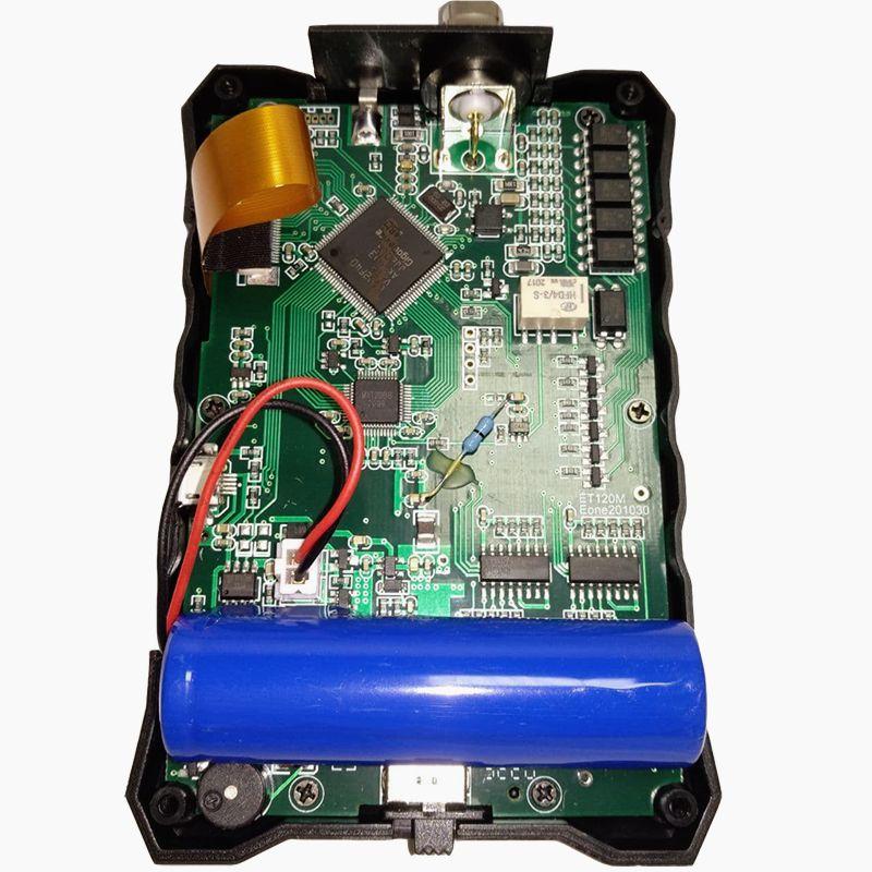 Осциллограф цифровой портативный с аккумулятором KKMOON DS0120M, 120 МГц 500 Мб/с, генератор сигнала - htpk - фото 6 - id-p2181045480
