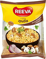 Вермишель быстрого приготовления Reeva со вкусом Грибов 60 г