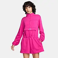 Urbanshop com ua Спортивний костюм жіночий Nike Nsw Women's Icon Fleece Fuchsia Romper (DM6289-610) РОЗМІРИ