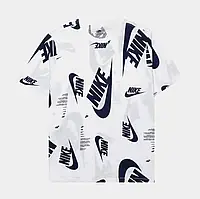 Urbanshop com ua Футболка чоловіча Nike Sportswear All-Over Futura Print (DR7817-100) РОЗМІРИ ЗАПИТУЙТЕ