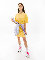 Женское Платье Nike W NSW ESSNTL SS DRESS TSHRT Желтый S (7dDV7882-795 S)