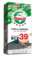 BCX 39 Суміш клейова для теплоізоляції 25 кг (п-48шт)