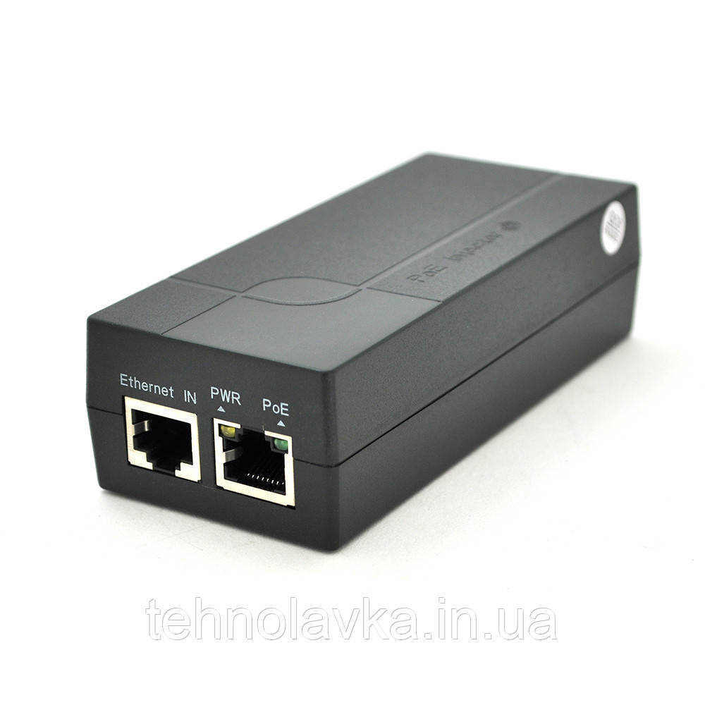 POE-інжектор ONV-PSE3301AC 802.3 at (15 Вт) з портами Ethernet 10/100/1000Мбіт/с