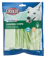 Лакомство Trixie KauChips Light для собак жевательные чипсы со спирулиной 100 г p