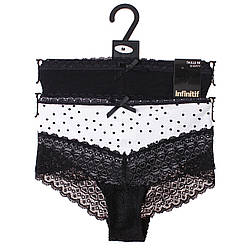 Трусики-шорти Infinitif Sho Short F 2-pack S black/white  13890284-1