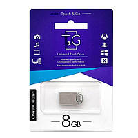 Флешпам'ять TG USB 2.0 8 GB Metal 110 Steel DH, код: 7822036