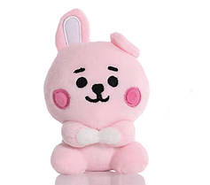 М'яка Іграшка Кролик КУКИ BT21 Плюш COOKY ARMY персонаж BTS 12 см Рожевий (00882)