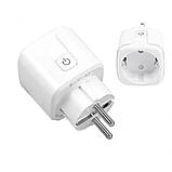 Розумна Wi-Fi розетка 20 А | Tuya | Smart Life | Лічильник електроенергії, фото 2