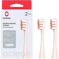 Насадка для электрической зубной щетки Oclean Brush Head Professional clean 2-pack Golden (6970810553970)