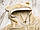ГУРТОМ від 4 шт Махровий пухнастий плюшевий теплий чоловічок з підкладкою для новонароджених з вушками 8129 КРЧ, фото 6