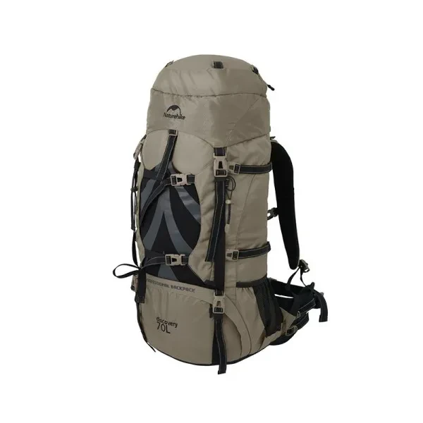 Туристичний рюкзак Naturehike NH70B070-B Brown 70 л + 5 л