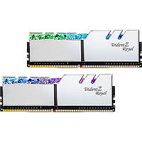 Модуль памяти DDR4 G.Skill Trident Z Royal 2x8GB 3200MHz Silver (F4-3200C16D-16GTRS) [105079]