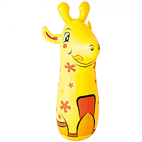 Надувная фигура для боксирования Bestway 52152-1-2-3, 86 см Жираф, World-of-Toys